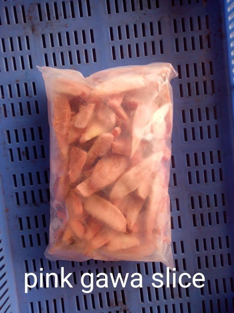 ORANGE A Grade Pink Gauwa Slice, Packaging Type: Carton, Packaging Size: 1KG