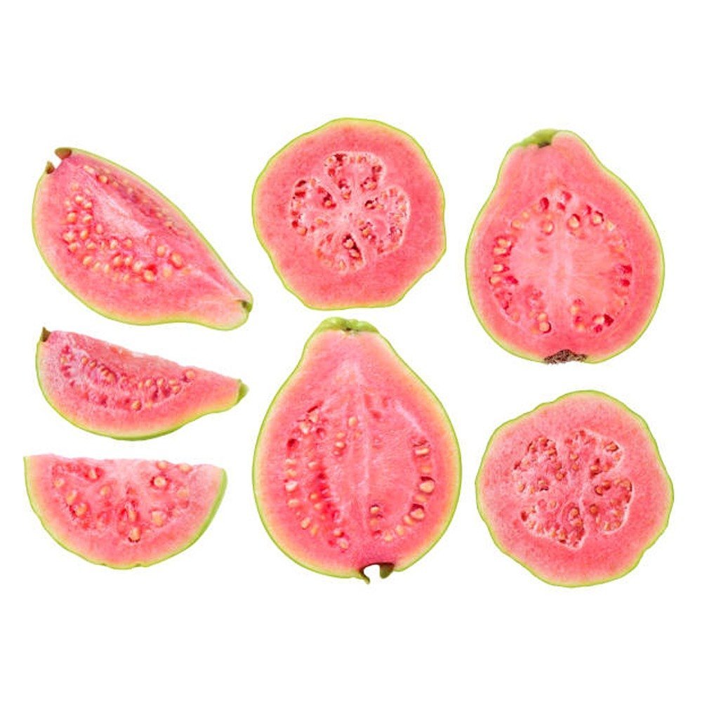 Sweet Frozen Pink Guava Slices, Packaging Type: Loose, Iqf