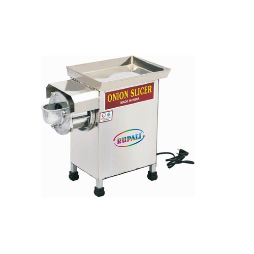 Semi-Automatic Stainless Steel Onion Slicer Machine, 1 HP