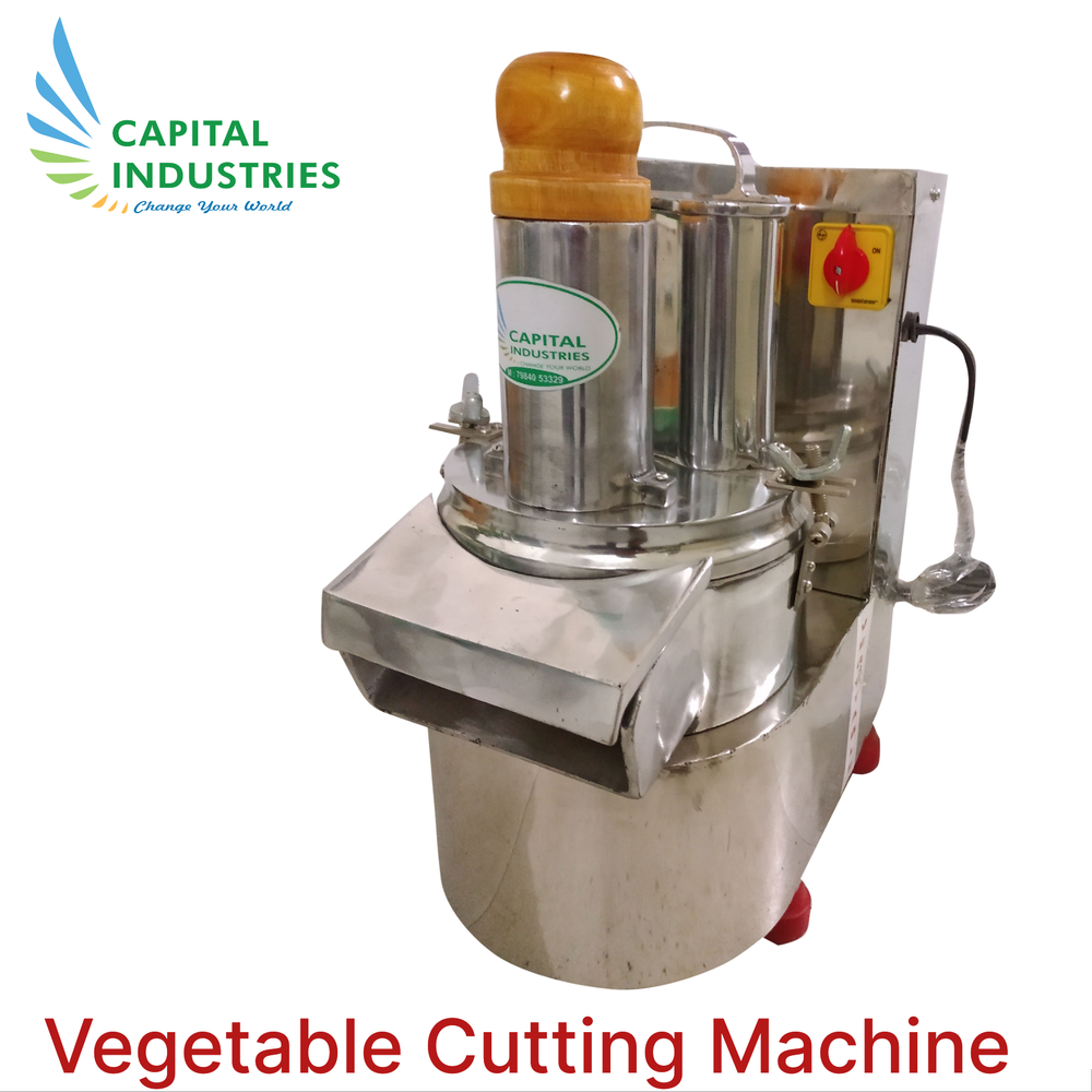 Semi-Automatic Vegetable Cutter Machine (Deluxe)