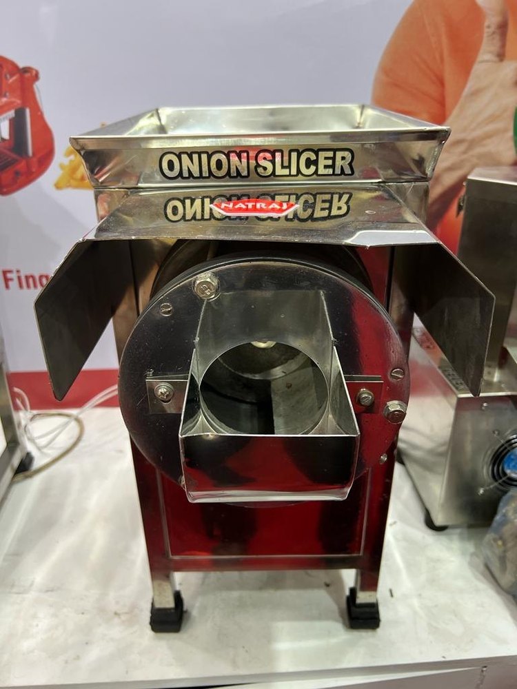 Semi-Automatic Stainless Steel Onion Slicer, 0.5 HP