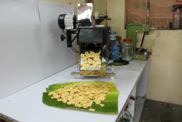 KRISHNA Semi-Automatic BANANA SLICER, For Commercial, 100KG