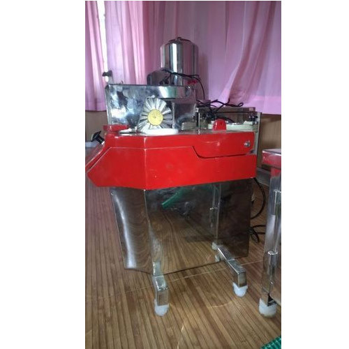 Steel Semi-Automatic Banana Slicer, For Commercial