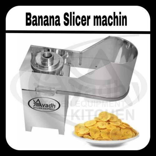 Semi-Automatic SS AVADH BANANA SLICER MACHINE, For Commercial, 200kg