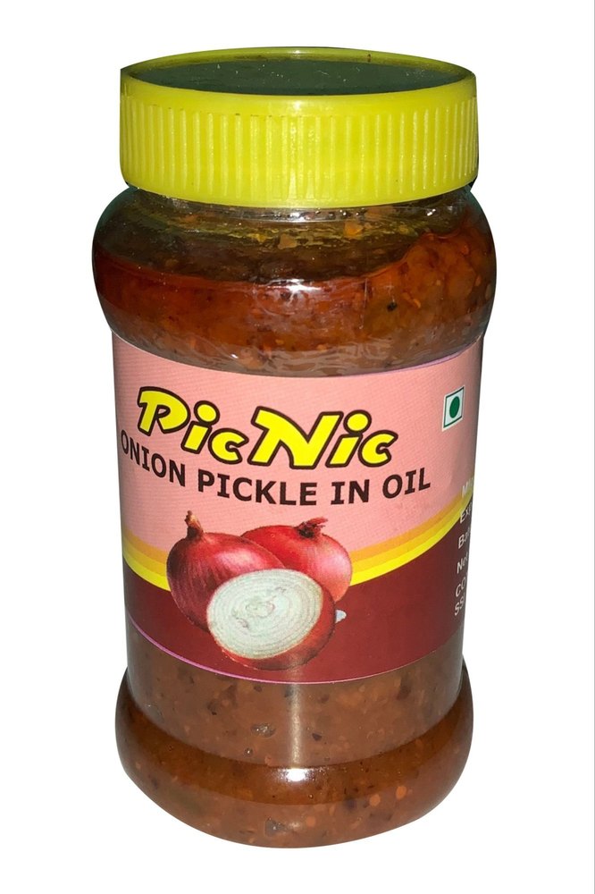 Spicy Picnic Onion Pickle, Packaging Type: Plastic Jar, Packaging Size: 300 Gram