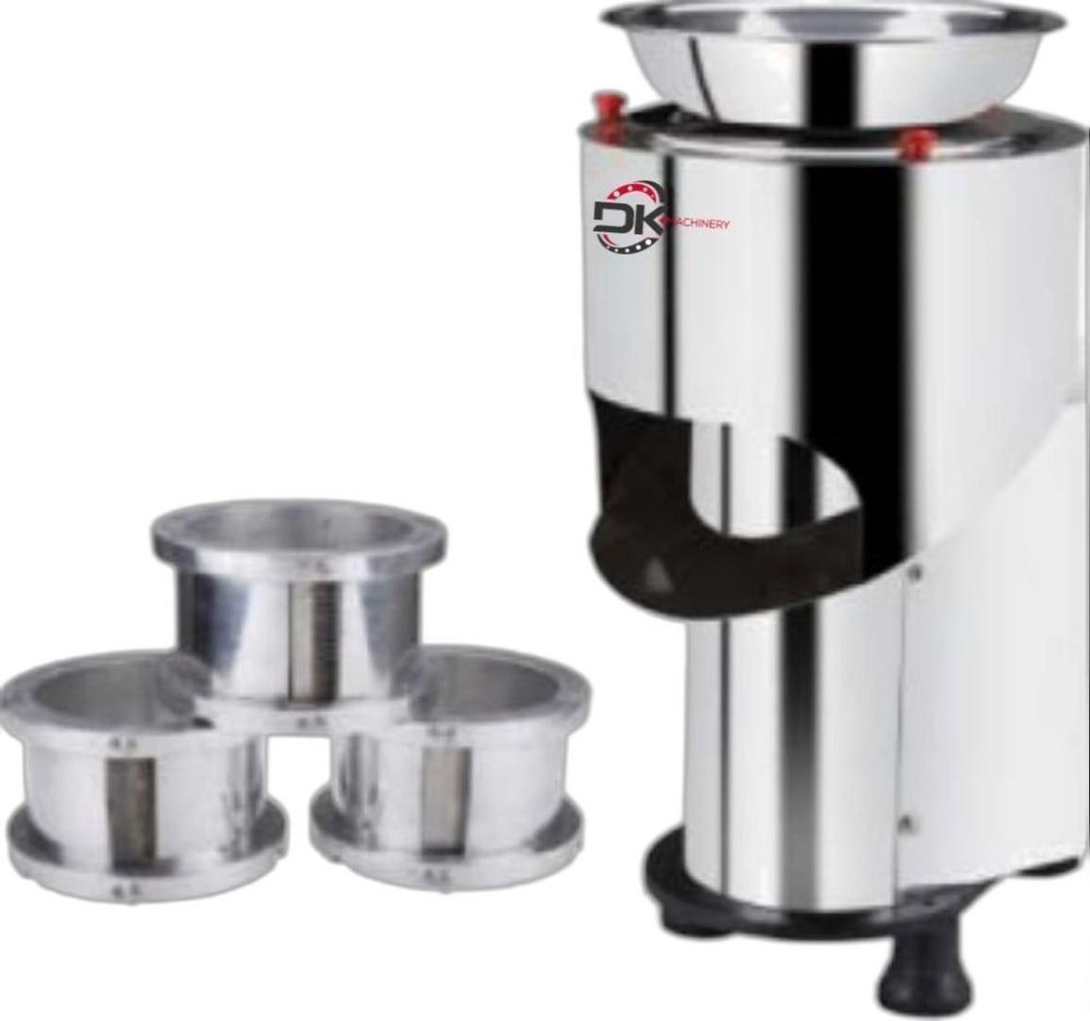 Automatic Stainless Steel Potato Slicer Machine, 0.5 HP, 250 kg
