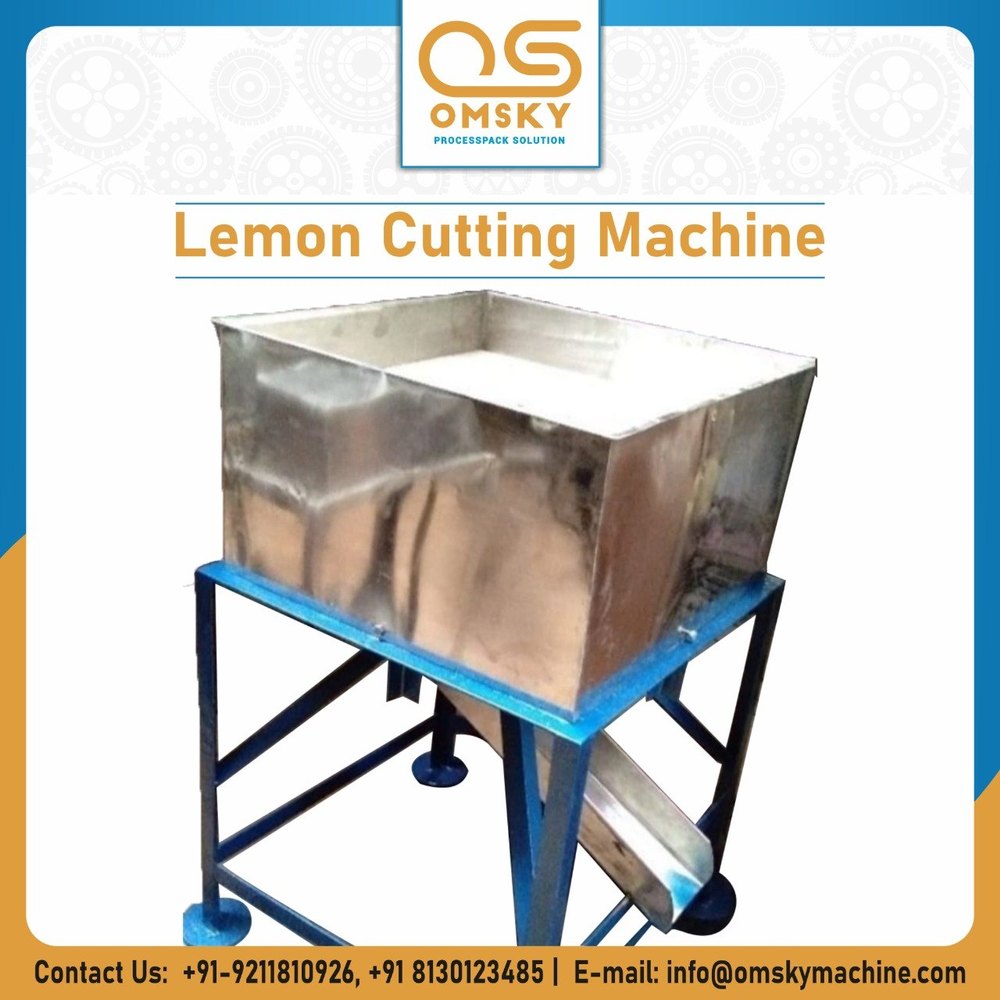 Semi-Automatic Lemon Cutting Machine