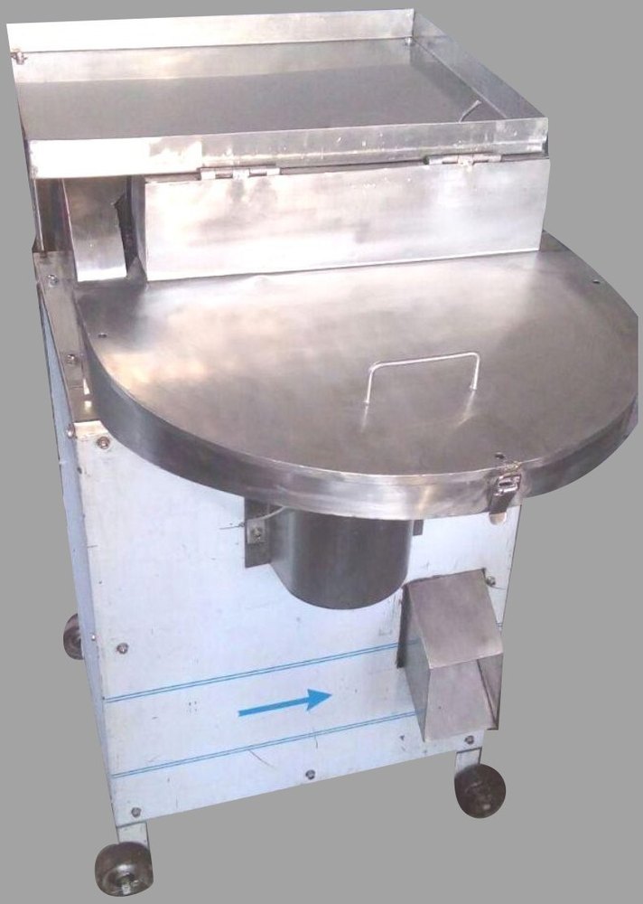 Stainless Steel Semi Automatic Lemon Cutting Machine, 100 kg/Hour