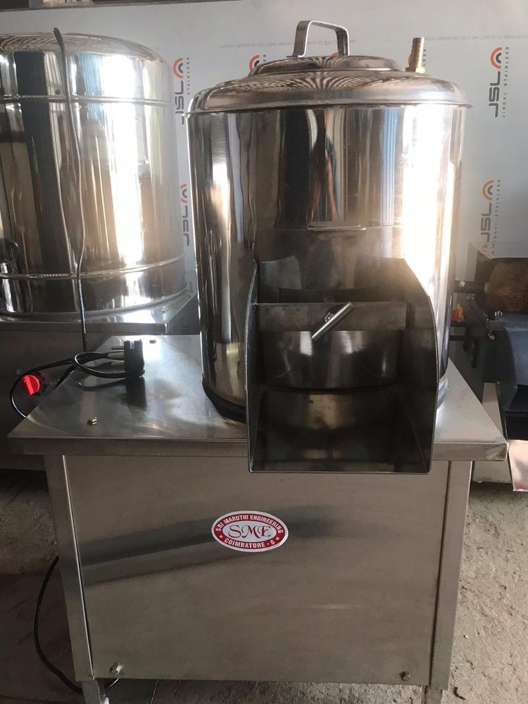 Stainless Steel Potato Peeler, Capacity: 10 Kg