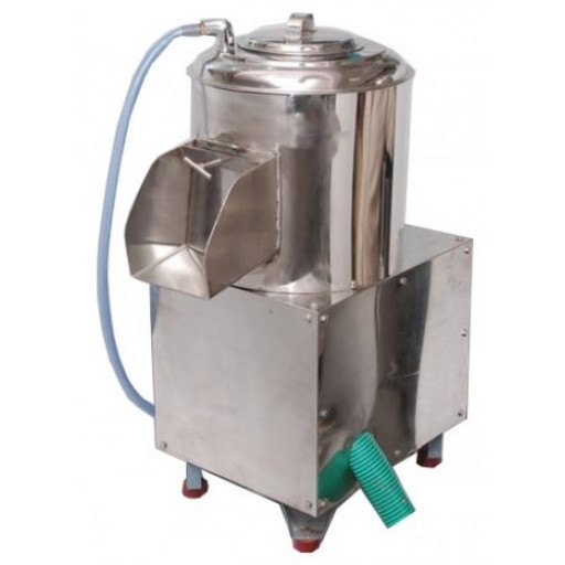 Semi-Automatic Stainless Steel Potato Peeler Machine