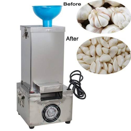 Automatic Stainless Steel Garlic Peeler Machine, 15kg