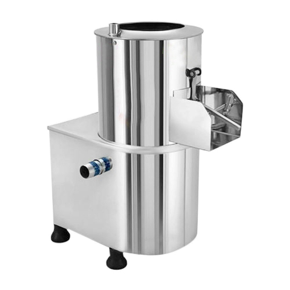 Stainless Steel Potato Peeler Machine, Capacity: 500 kg/Hr