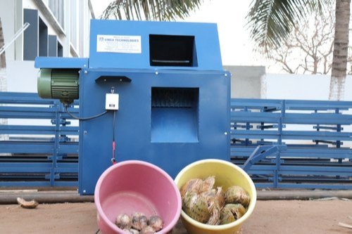 For Commercial Automatic 3 HP Coconut Dehusking Machine