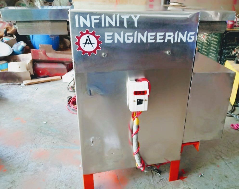 Testa Coconut Brown Skin Peeling Machine, Capacity: 40-80 kg/hr