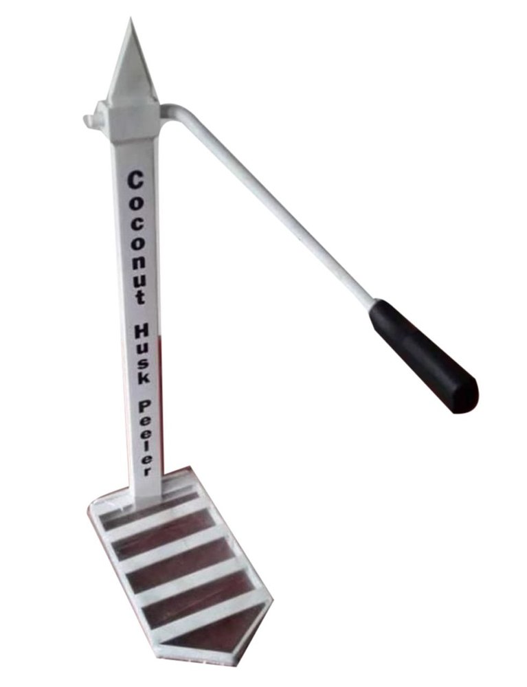 Mild Steel Manual Coconut Husk Peeler