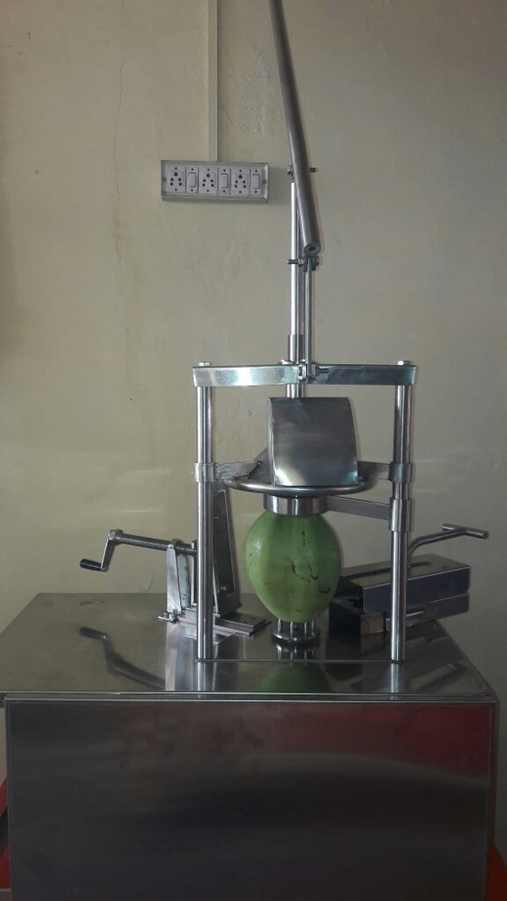 Green Coconut Peeling Machine, Capacity: 500-600 Pcs/h