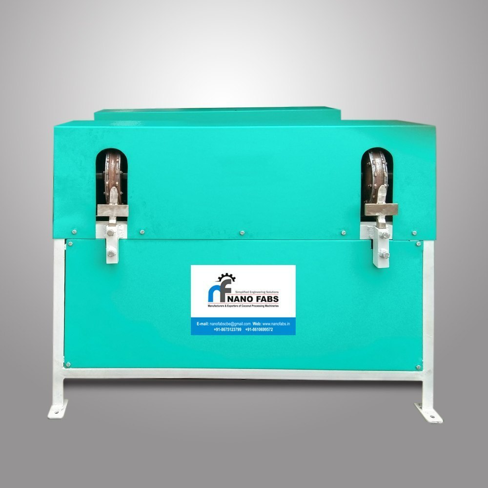 Semi-Automatic Automatic Coconut Deshelling Machine, Model Name/Number: Nano D1, Capacity: 200-500 Nuts Per Hour