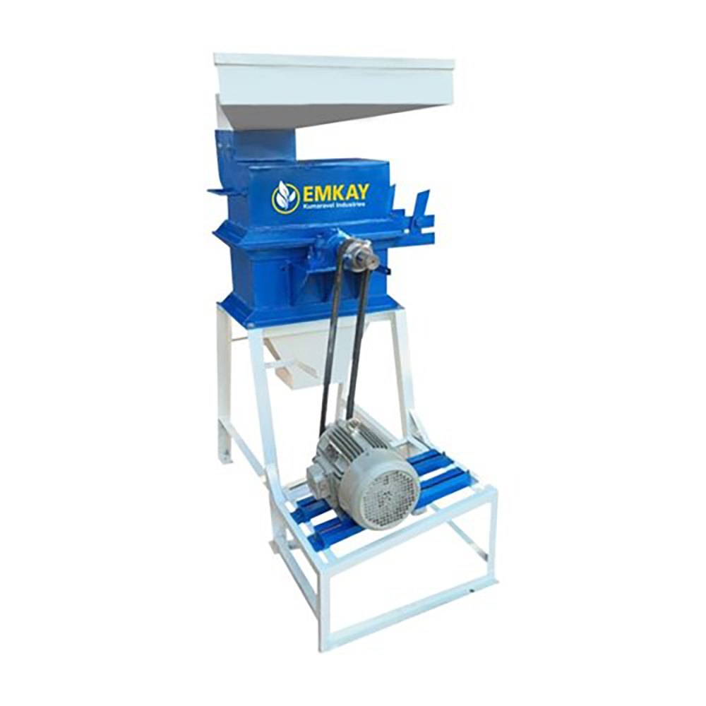 Mild Steel 5 Hp Oil Cake Hammer Machine ( Copra Cutter ), Capacity: 800 Kg/hr