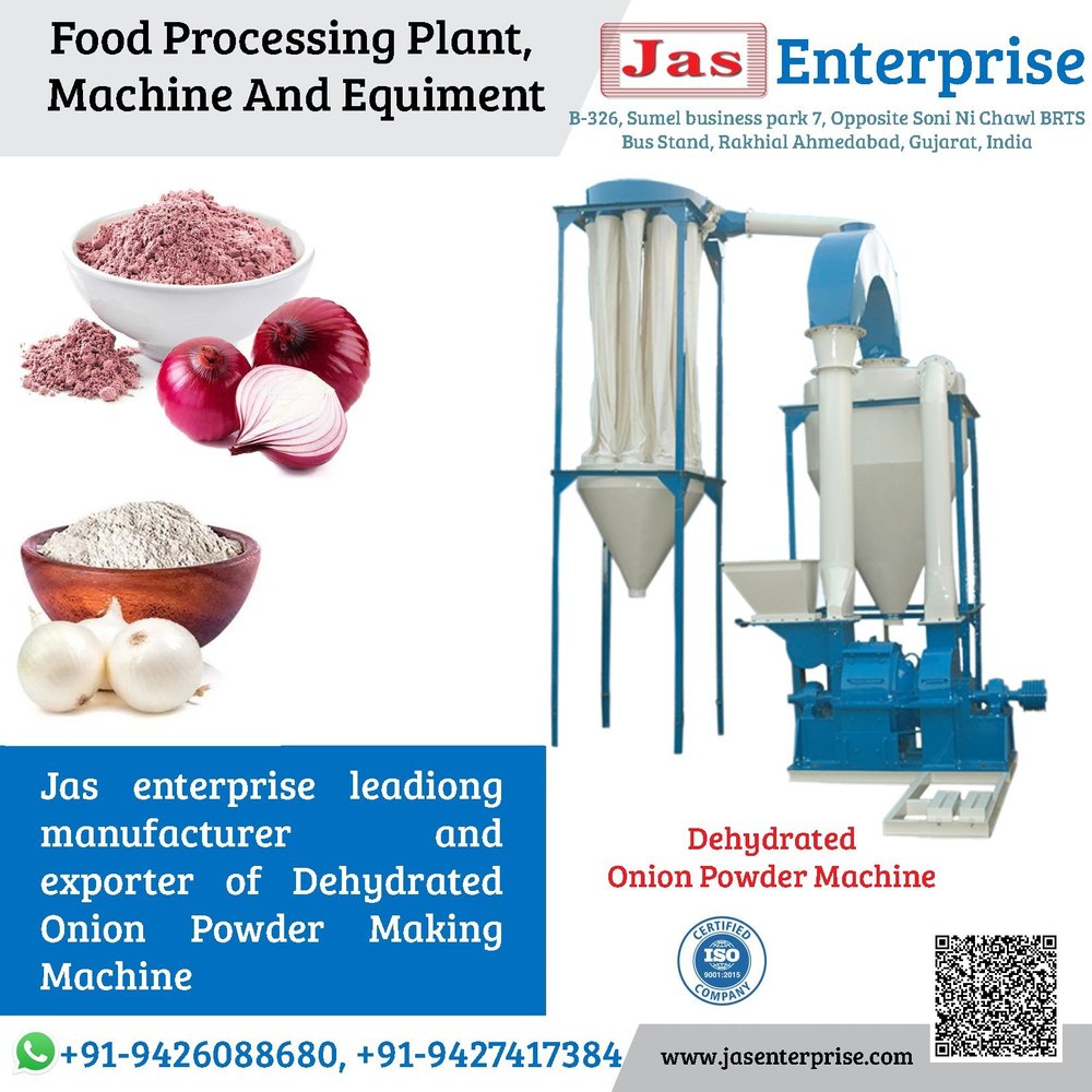 Automation Grade: Semi-Automatic Dehydrate Onion Powder Manufacturing Plant