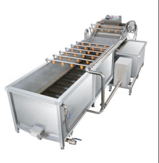 Fruit Cleaning And Waxing Machine, For Industrial, Capacity: 1 Ton / Hour