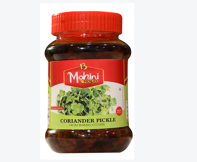 Coriander Pickle, Packaging Size: 250gm