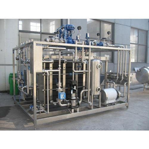 Automatic SS Food Grade Milk/ Juice Pasteurizer, 100-500