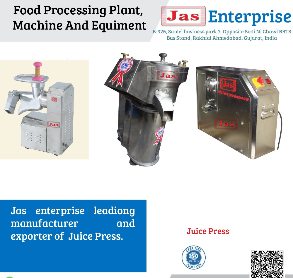 Automatic Juice Press, 0.25 To 3 HP, 2-50 kg/Hour