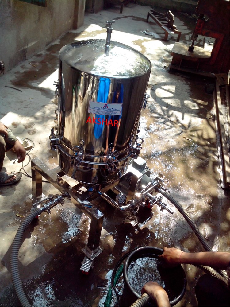 Semi-Automatic 2000-3000 litres/hr Guava Juice Filter Press, 10-20, <100