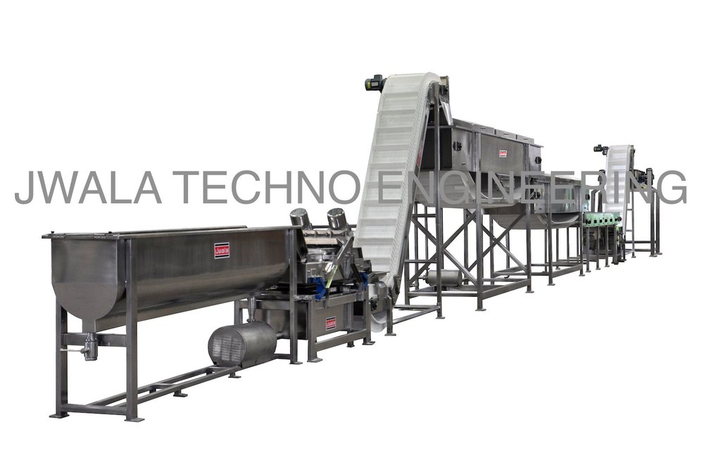 Automatic Frozen Vegetable Processing Plant, 1000 Kgs To 5000 Kgs Per Hour