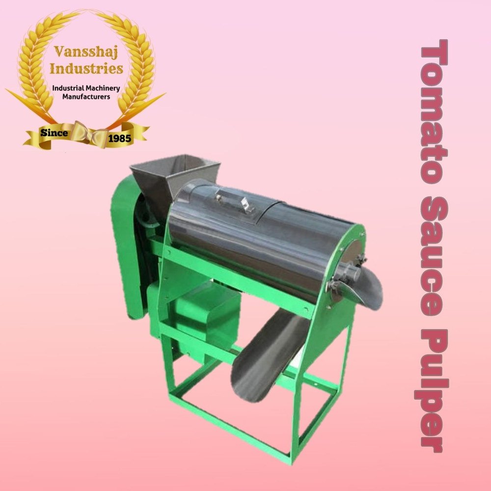 Tomato Sauce Pulper Making Machine, Capacity: 150 KG