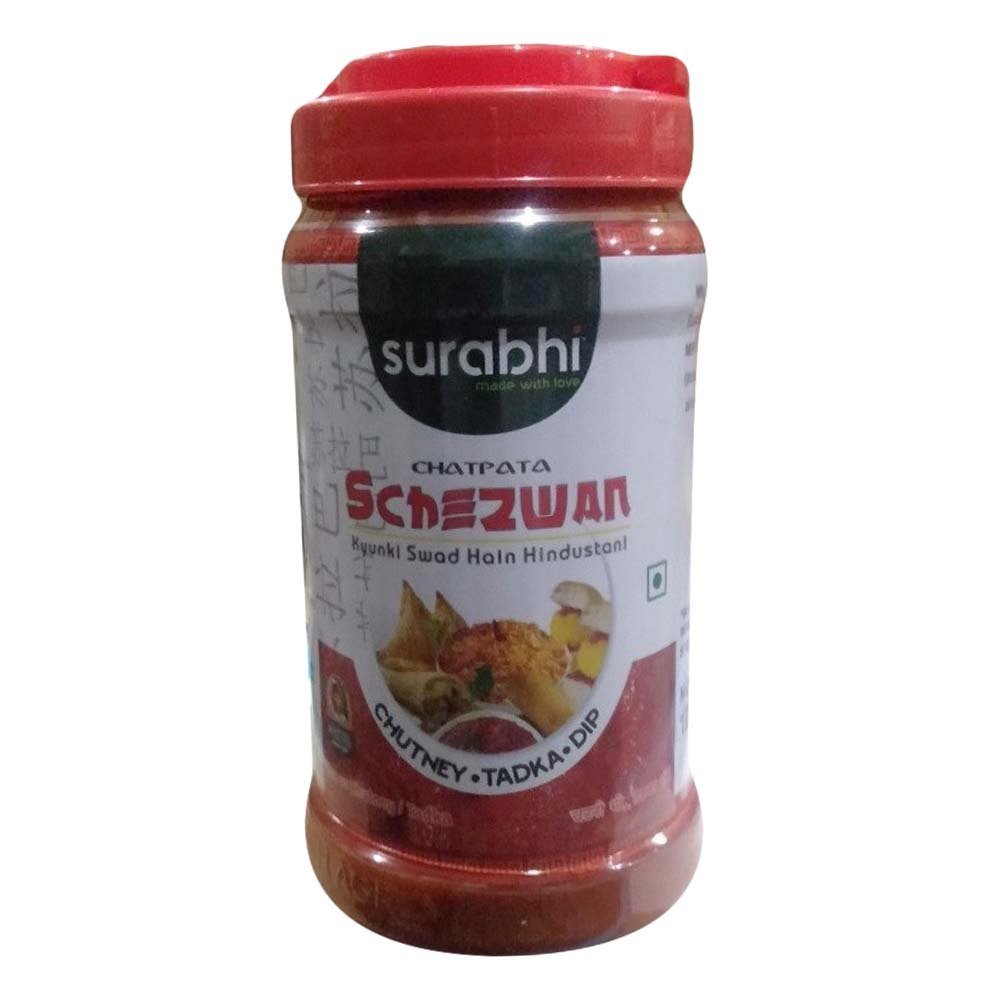 Bottle Surabhi Schezwan Chutney, Chilly, 1kg