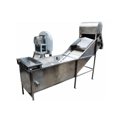 Batch and Continuos type Ginger Washing Machine