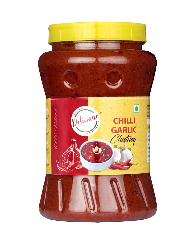 Deliciano Jar Chilli Garlic Chutney, Chilly