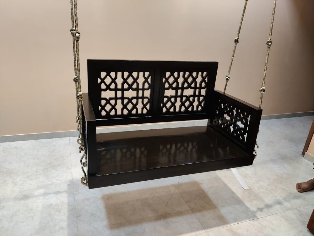 Wood Modern Swing, 2 Seater
