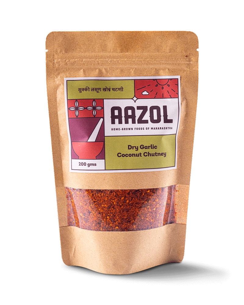 Aazol Dry Garlic Coconut Chutney 200g