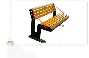 Poise Bench, With Backrest, 3 Seater
