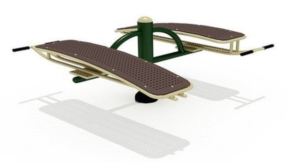 Mild Steel Outdoor Sit Up Bench