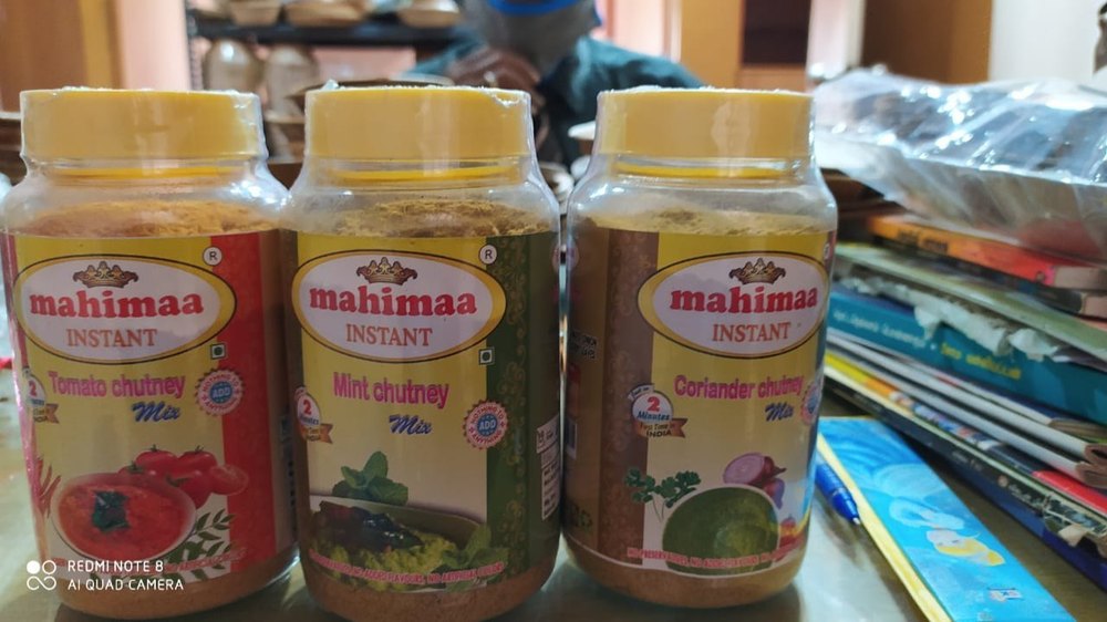 240 Grams Pet Bottle Dry Chutney, MINT, CORIANDER AND TOMATO