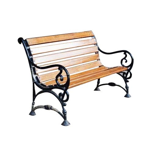 Brown FRP Casting, Park Bench, Size: 5 Feet