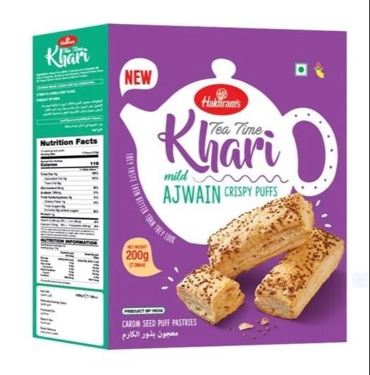 HALDIRAM HR- KHARI AJWAIN PUFF (200 GMS)