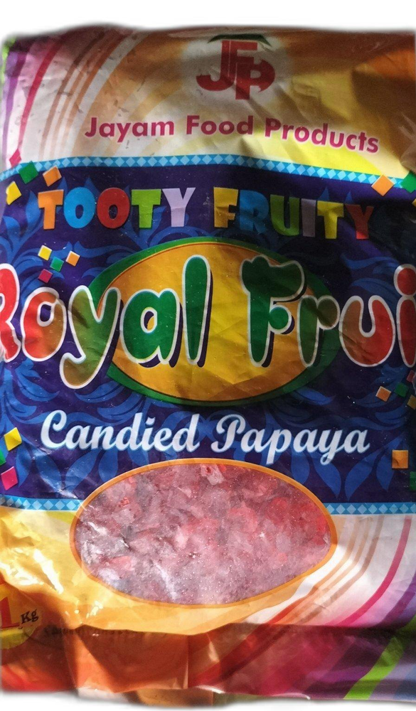 Packet Papaya 1kg Red Tooty Fruity Royal Fruit, For Bakery