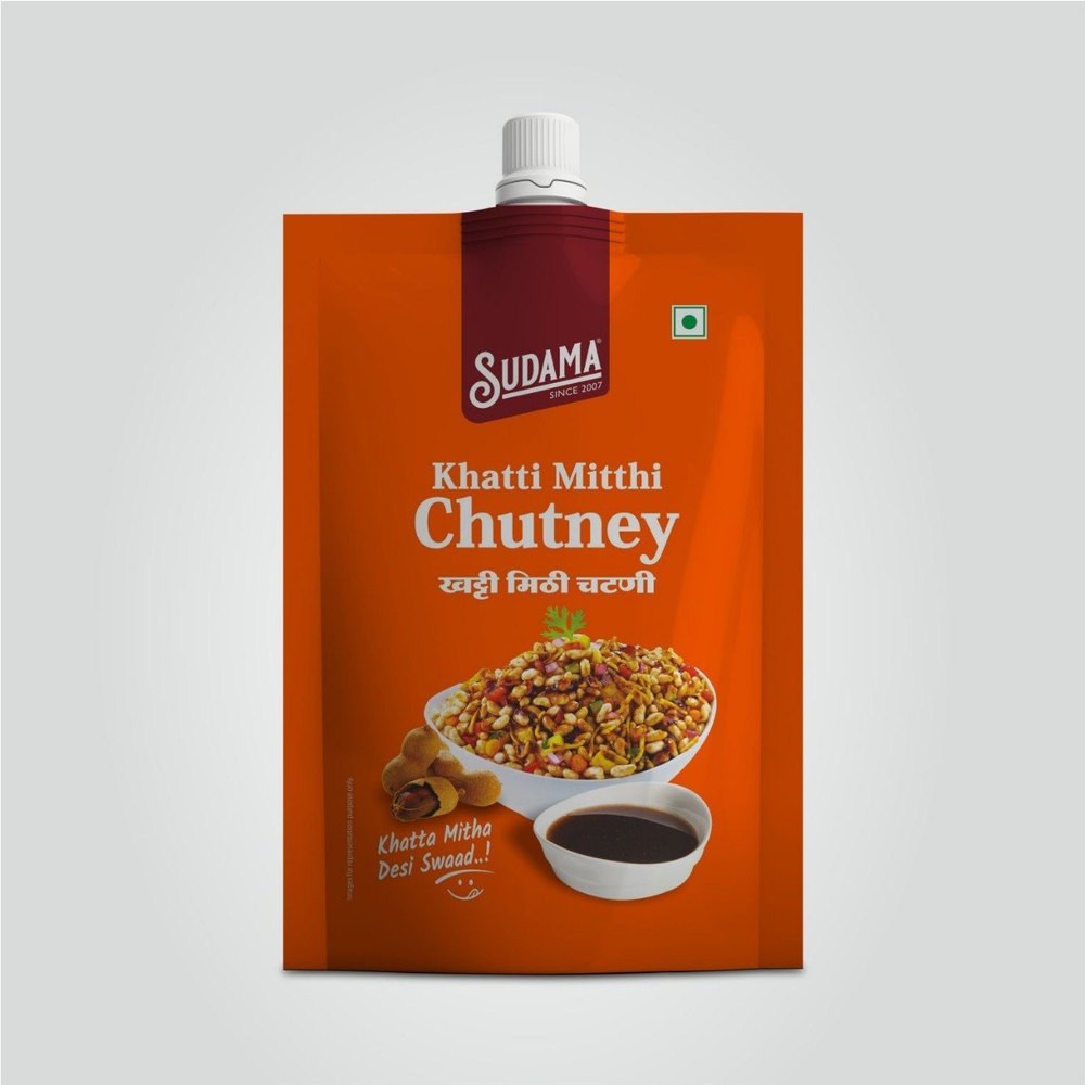 Sudama Khatti Mitthi (Imli) Chutney, Packaging Size: 150g, Packaging Type: Packets