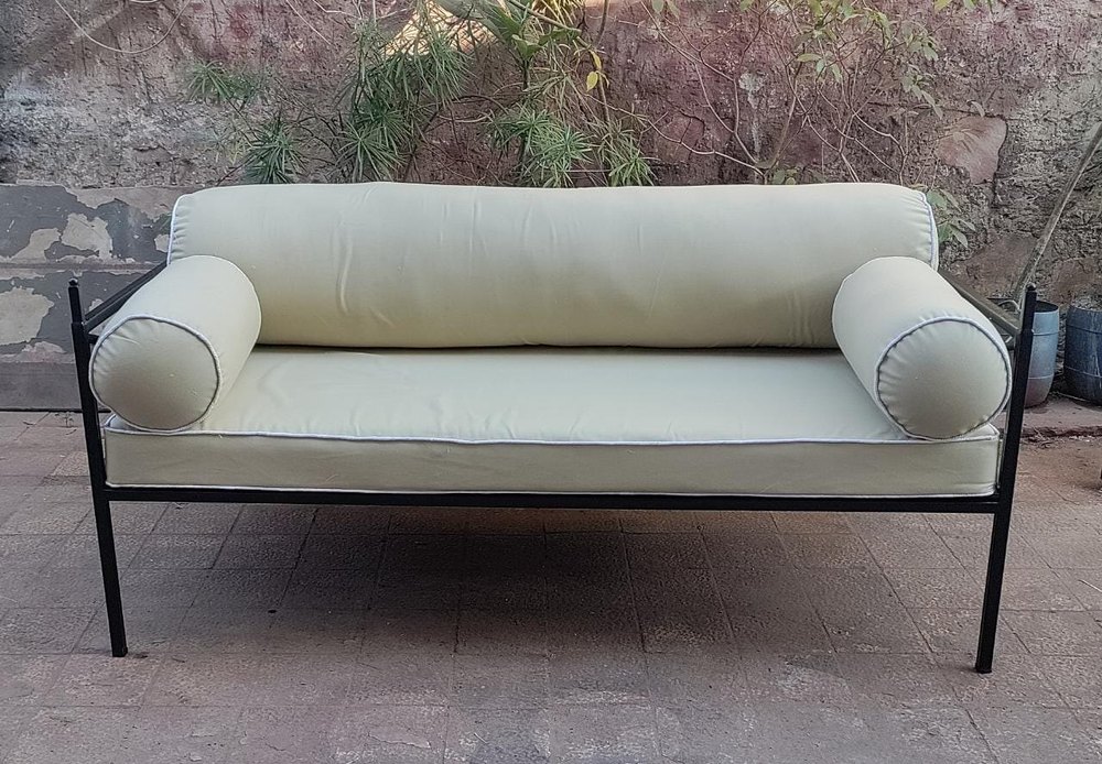 Metal Rectangular Outdoor Day Beds