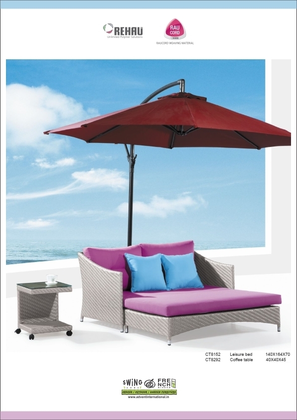 Beach Leisure Bed & Coffee Table