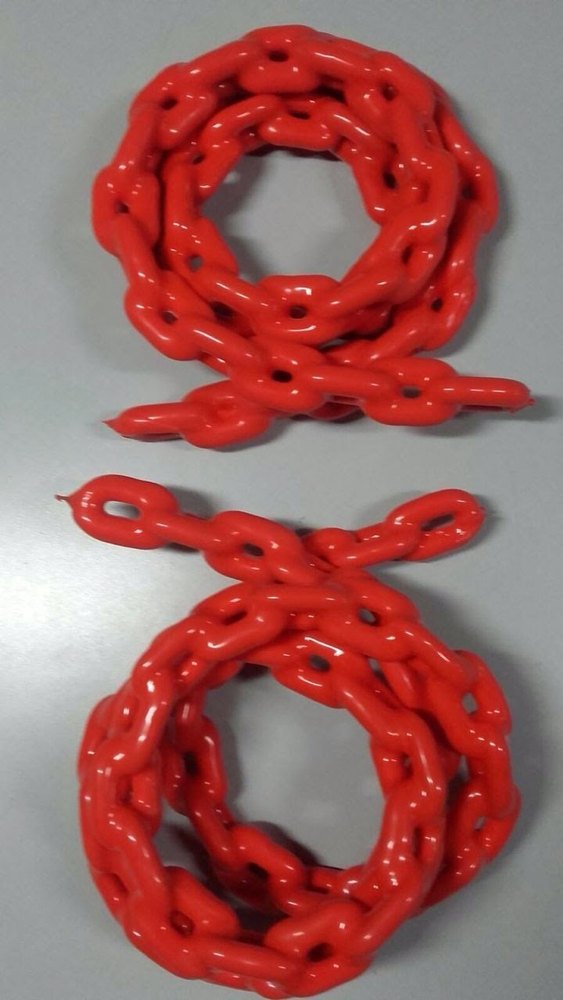 Plastic PVC Moulded Chain, For Swings