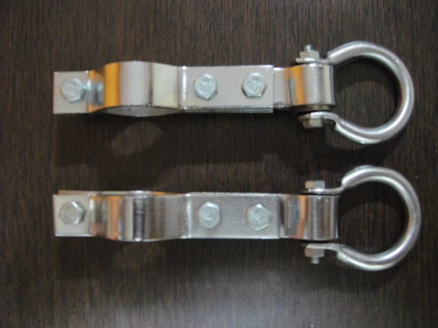 Silver Mild Steel Swing Clamp Kada, Capacity: 250 Kgs