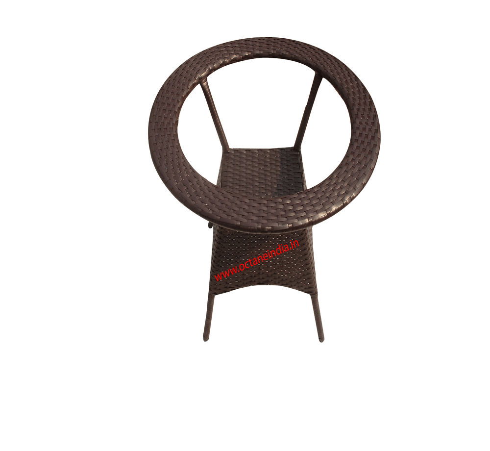 Brown wecker Outdoor Round Table, for Office, Size: 24x24