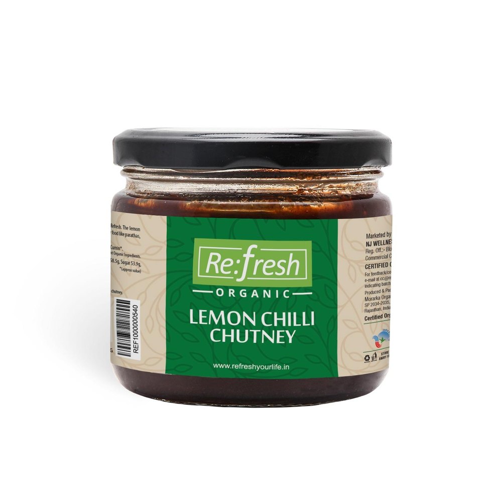 Refresh Organic Lemon Chilli Chutney