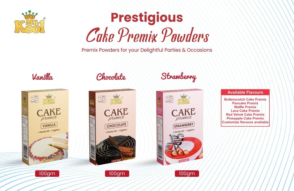 Mr. Kool Eggless Chocolate Cake Premix, For Bakery