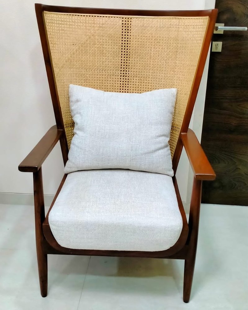 Wooden Bamboo canning sofa, With Armrest